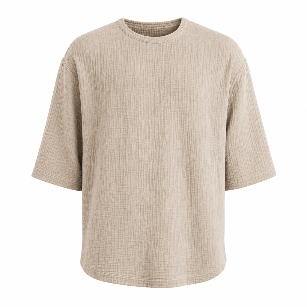 Bež set (šorc i majica)