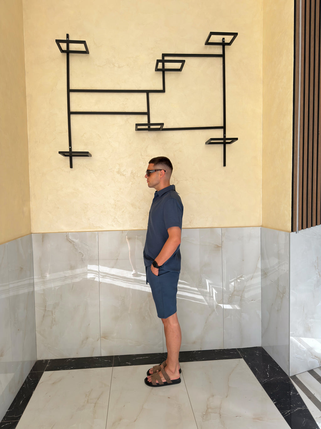 Plavi komplet - kosulja i sorg
