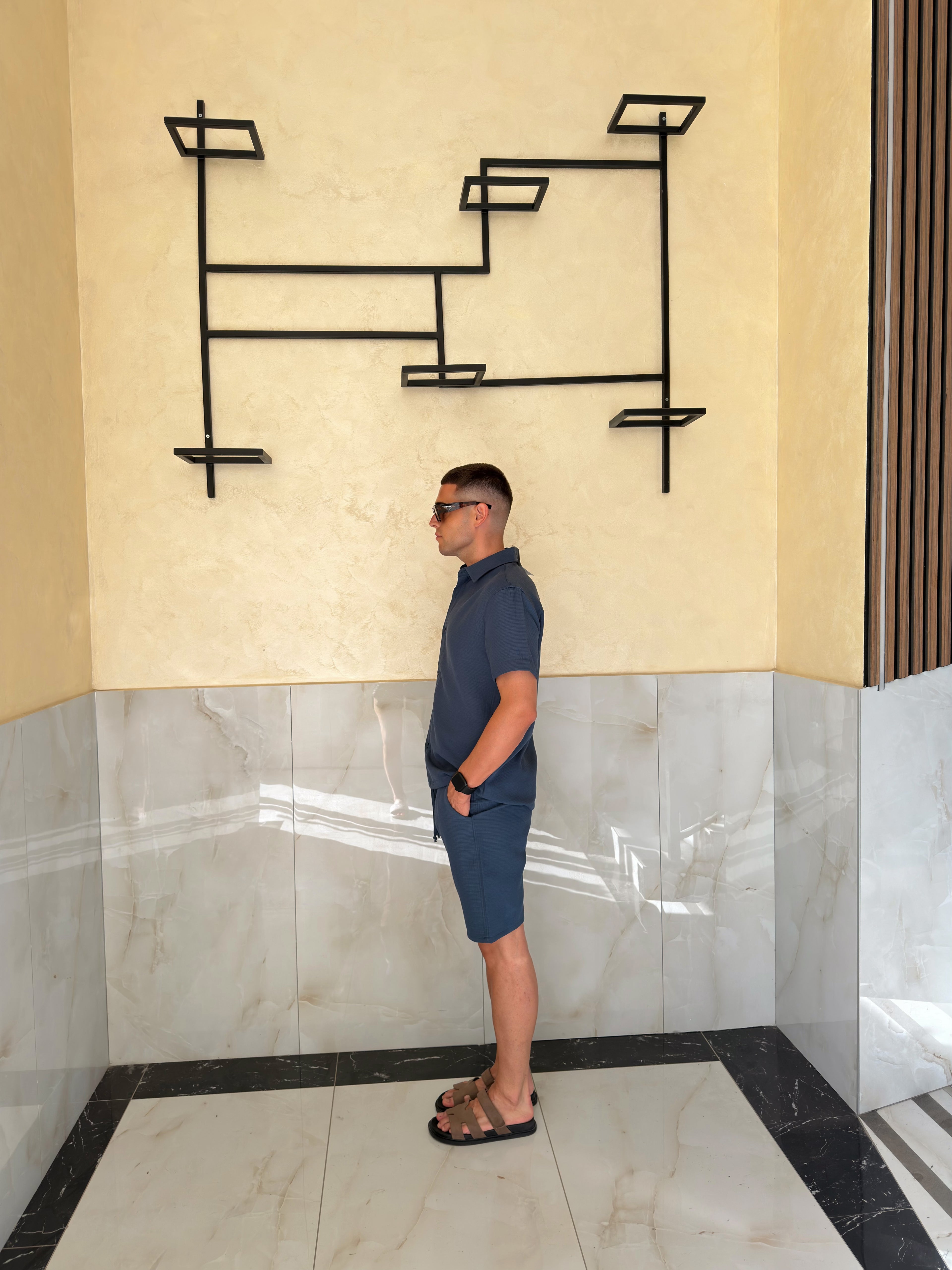 Plavi komplet - kosulja i sorg